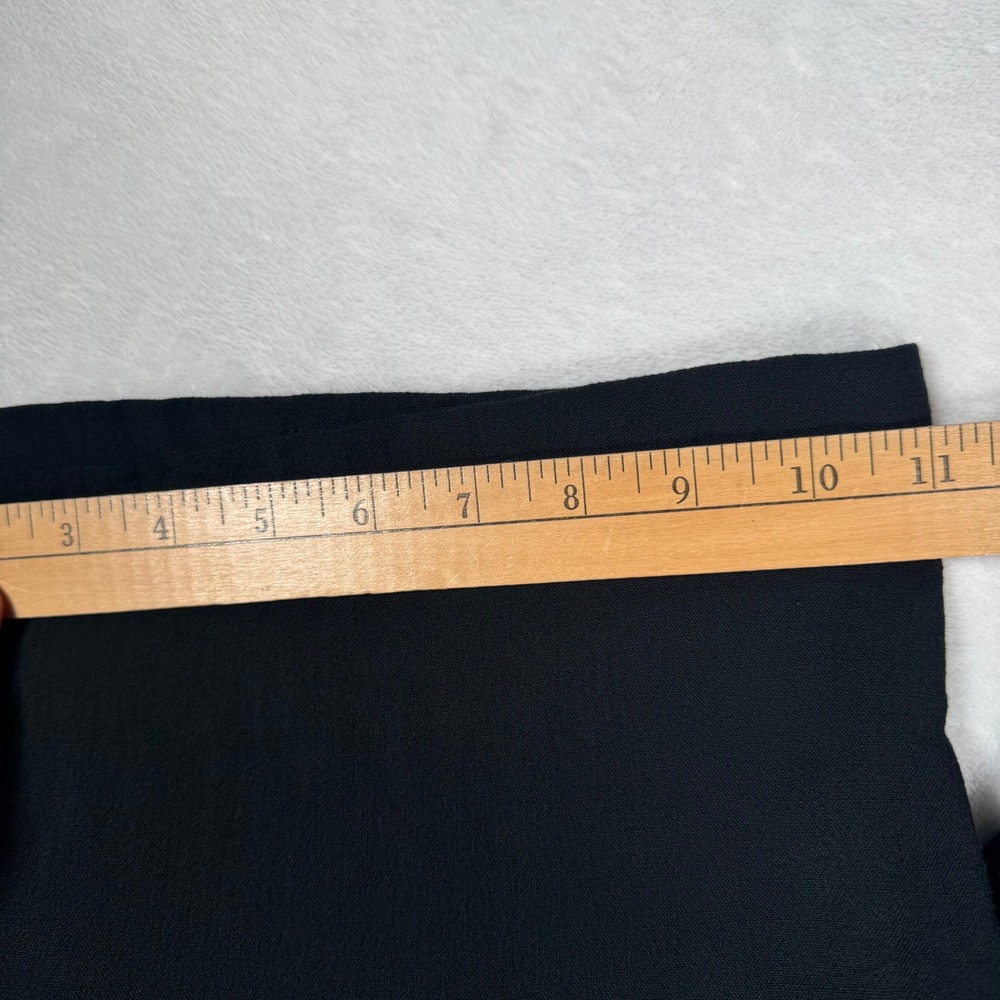 Halara Black High Waisted Wide Leg Pleated Trousers Pants Small Regular 02681119 - Picture 10 of 10